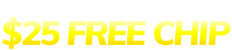 Sloto King 25 free chip
